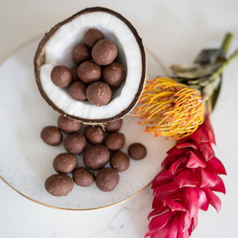 パラダイスコレクション マカダミアナッツチョコレート トーステッドココナッツ 113g